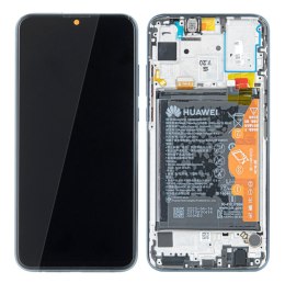 LCD + Panel Dotykowy Huawei Honor 10 Lite 02352GWN czarny z ramką i baterią oryginał