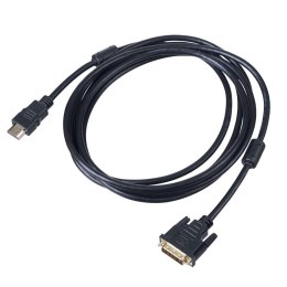 Akyga kabel HDMI / DVI AK-AV-13 24+1 pin 3.0m