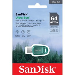 Sandisk dysk Ultra Eco USB 3.2 64GB 100MB/s