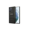 AMG nakładka do Samsung Galaxy S22+ S906 AMHCS22MGSEBK czarna hardcase Leather Debossed Lines