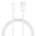 Baseus kabel Superior USB - Lightning 1,0 m 2,4A biały