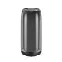 WK Design głośnik bezprzewodowy Bluetooth 5.0 RGB 2000mAh czarny (D31 black)