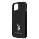 Etui U.S. Polo Assn. Horses Logo na iPhone 13 - czarne