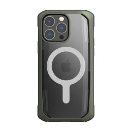 Raptic X-Doria Secure Case etui iPhone 14 Pro z MagSafe pancerny pokrowiec zielony