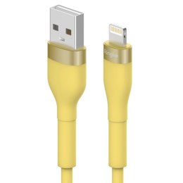 Ringke kabel USB-A - Lightning 480Mb/s 12W 2m żółty (CB60037RS)