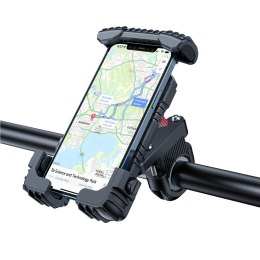 Acefast mechaniczny uchwyt do telefonu na rower motocykl hulajnogę czarny (D15)
