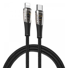 Kabel Duzzona A5 USB-C / Lightning 20W 480Mb/s 1m - czarny