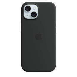 Etui silikonowe Apple Silicone Case MT0J3ZM/A MagSafe do iPhone 15 - czarne