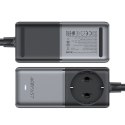 Ładowarka biurkowa Acefast Z2 GaN 75W PD 3x USB-C 2x USB-A - czarno-szara