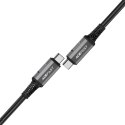 Kabel Acefast C1-09 USB-C / USB-C USB4 PD3.1 5A 1m - szaro-czarny