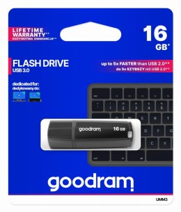 Goodram pendrive 16GB USB 2.0 UMM3 czarny