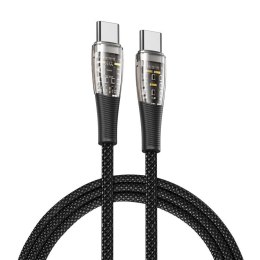 Kabel USB-C - USB-C Duzzona A6 65W 480Mb/s 1m - czarny