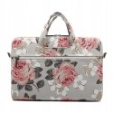 Torba Canvaslife Briefcase na laptopa 15-16'' - biało-różowa