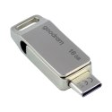 Pendrive 16 GB USB 3.2 Gen 1 USB / USB C OTG ODA3 Goodram - srebrny