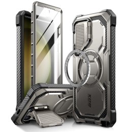 Etui Supcase IBLSN Armorbox Mag z MagSafe na Samsung Galaxy S24 Ultra - szare