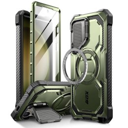 Etui Supcase IBLSN Armorbox Mag z MagSafe na Samsung Galaxy S24 Ultra - zielone