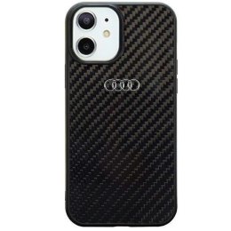 Etui Audi Carbon Fiber na iPhone 11 / Xr - czarne