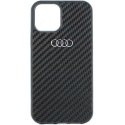 Etui Audi Carbon Fiber na iPhone 11 / Xr - czarne