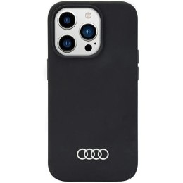 Etui Audi Silicone Case na iPhone 14 Pro Max- czarne