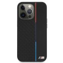 Etui BMW M Collection Triangles na iPhone 13 Pro Max - czarne