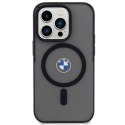 Etui BMW Signature MagSafe na iPhone 14 Pro Max - czarne