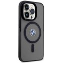 Etui BMW Signature MagSafe na iPhone 14 Pro Max - czarne