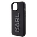 Karl Lagerfeld nakładka do iPhone 15 Plus 6,7" KLHCP15M3DMBKCK czarna HC 3D Logo Glitter