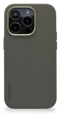 Etui Decoded Silicone Back Cover silikonowe z MagSafe do iPhone 14 Pro Max - zielone