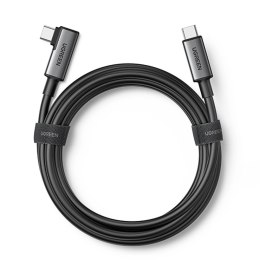 [PO ZWROCIE] Ugreen kabel kątowy USB Typ C - USB Typ C do ładowania 60W / transmisji danych z obsługą gogli VR (np. Oculus Quest