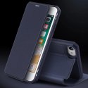 DUX DUCIS Skin X kabura etui pokrowiec z klapką iPhone SE 2022 / SE 2020 / iPhone 8 / iPhone 7 czarny