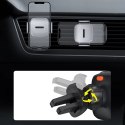 [PO ZWROCIE] Baseus uchwyt samochodowy na nawiew kratkę wentylacji czarny (SUYK000101)