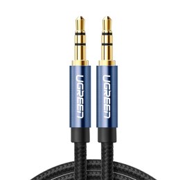[PO ZWROCIE] Ugreen kabel audio AUX wtyczka prosta minijack 3,5 mm 0,5m niebieski (AV112)