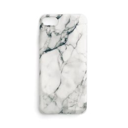 Wozinsky Marble żelowe etui pokrowiec marmur iPhone 12 mini biały