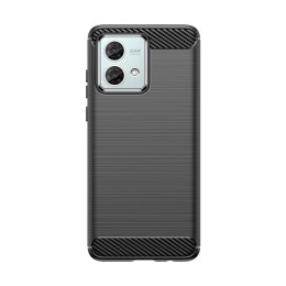 Etui Carbon Case do Motorola Moto G84 - czarne