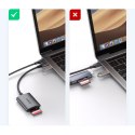 [PO ZWROCIE] Czytnik kart SD/TF Ugreen CM401 USB C 5Gb/s - szary