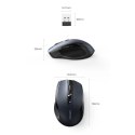 [PO ZWROCIE] Ugreen optyczna mysz bezprzewodowa USB 2.4GHz 4000 DPI czarny (MU006)