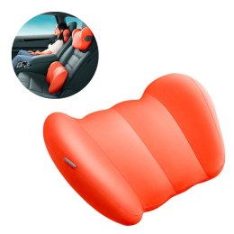 Poduszka lędźwiowa do samochodu Baseus ComfortRide - pomarańczowa