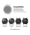 Ringke Metal One α pasek metalowa bransoleta bransoletka na zegarek smartwatch Samsung Galaxy Watch 3 45mm srebrny (GW-COM-B-22-