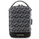 Guess torba organizer GUHBHGCFSEK czarny Gcube Stripe