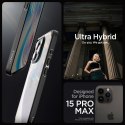 Spigen nakładka Ultra Hybrid do iPhone 15 Pro Max 6,7" matowa czarna