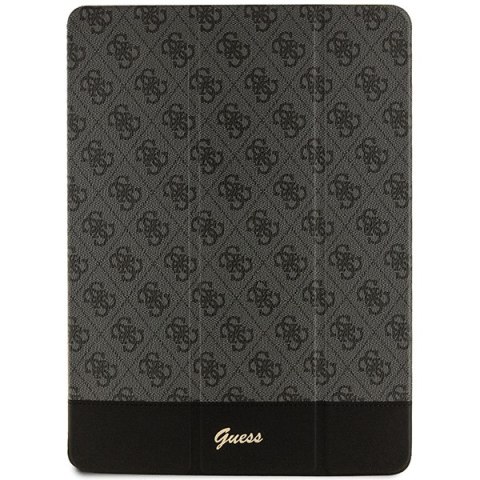 Guess etui do iPad Pro 12,9" GUFCP12PS4SGK czarne Allover 4G Stripe