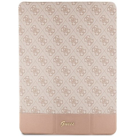 Guess etui do iPad Pro 12,9" GUFCP12PS4SGP różowe Allover 4G Stripe