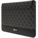 Guess torba do laptopa 14" GUCS14PS4SGK czarna Comp Sleeve U 4G Stripe Metal Logo