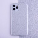 Nakładka Glitter 3w1 do Xiaomi Redmi 12c / Redmi 11a srebrna