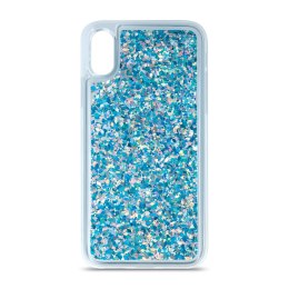 Nakładka Liquid Sparkle TPU do Xiaomi Redmi Note 12 Pro Plus niebieska