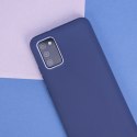 Nakładka Matt TPU do Samsung Galaxy A14 4G / A14 5G ciemnoniebieska