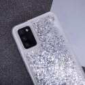 Nakładka Liquid Sparkle TPU do Samsung Galaxy A22 5G srebrna