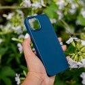 Nakładka Satin do iPhone XR ciemnoniebieska