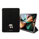 Karl Lagerfeld etui do iPad 12,9" Pro 2021 KLFC12OKHK Book Cover czarne Saffiano Karl Head