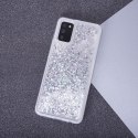 Nakładka Liquid Sparkle TPU do Samsung Galaxy A03 4G EU srebrna